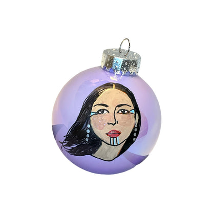 LTB Iridescent Painted Ornaments