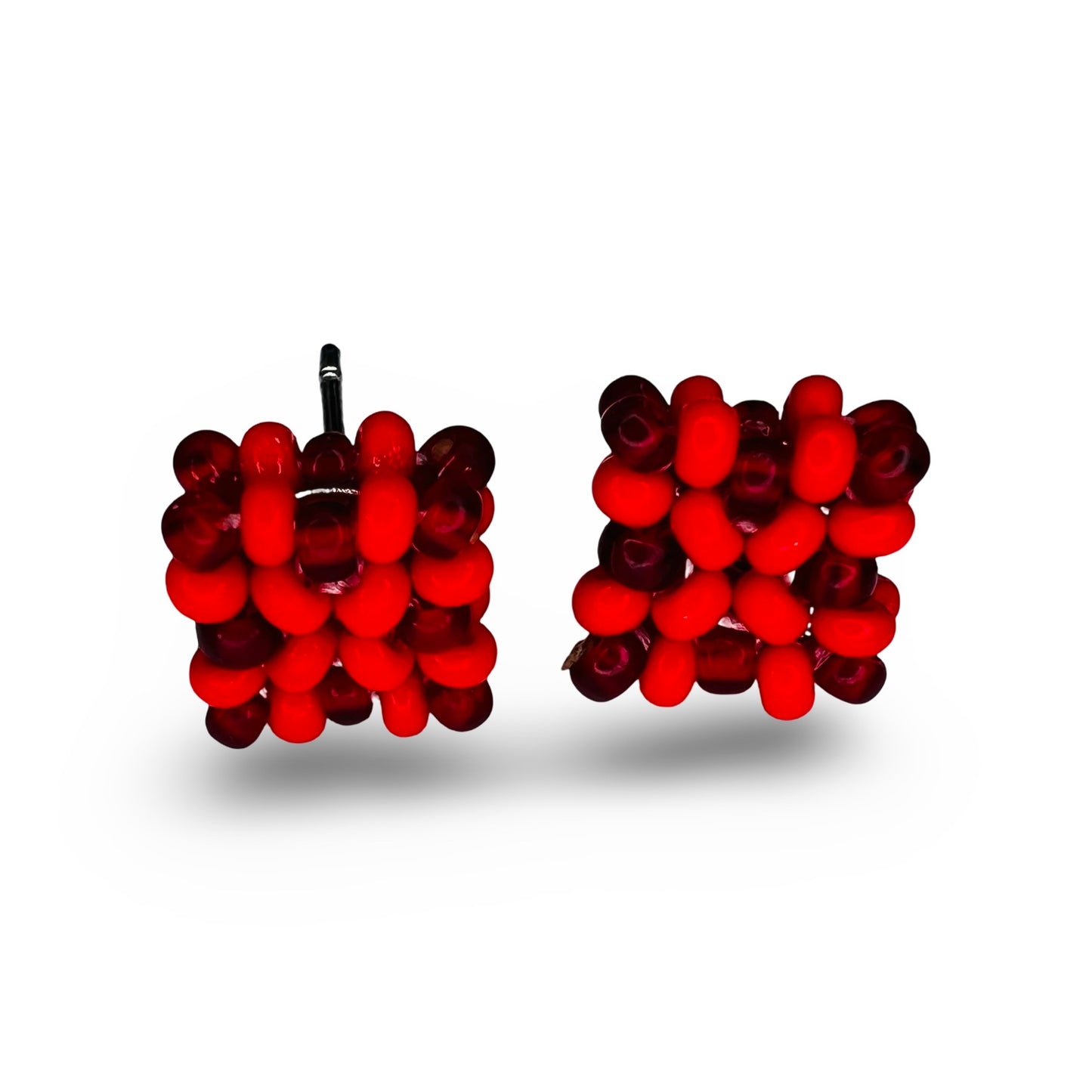 JR Bead Stud Earrings