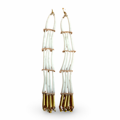 ABE Dentalium Earrings