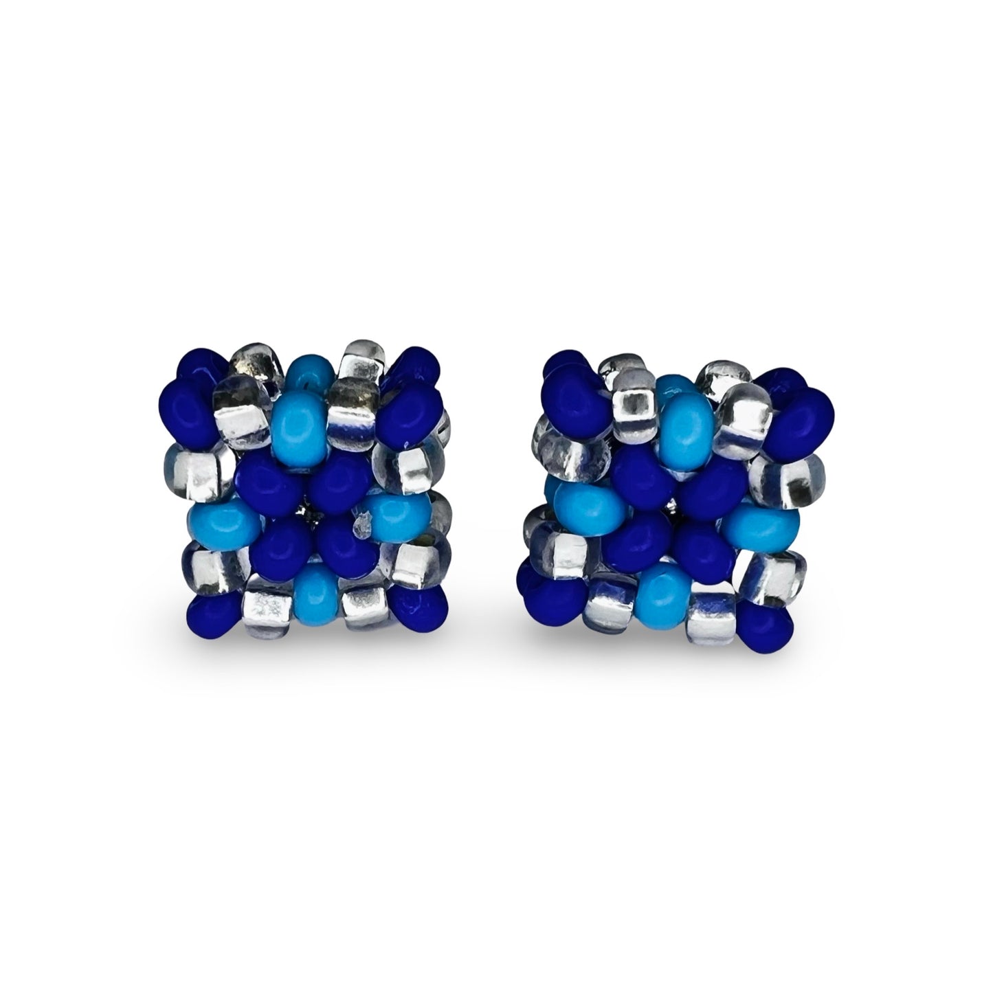 JR Bead Stud Earrings