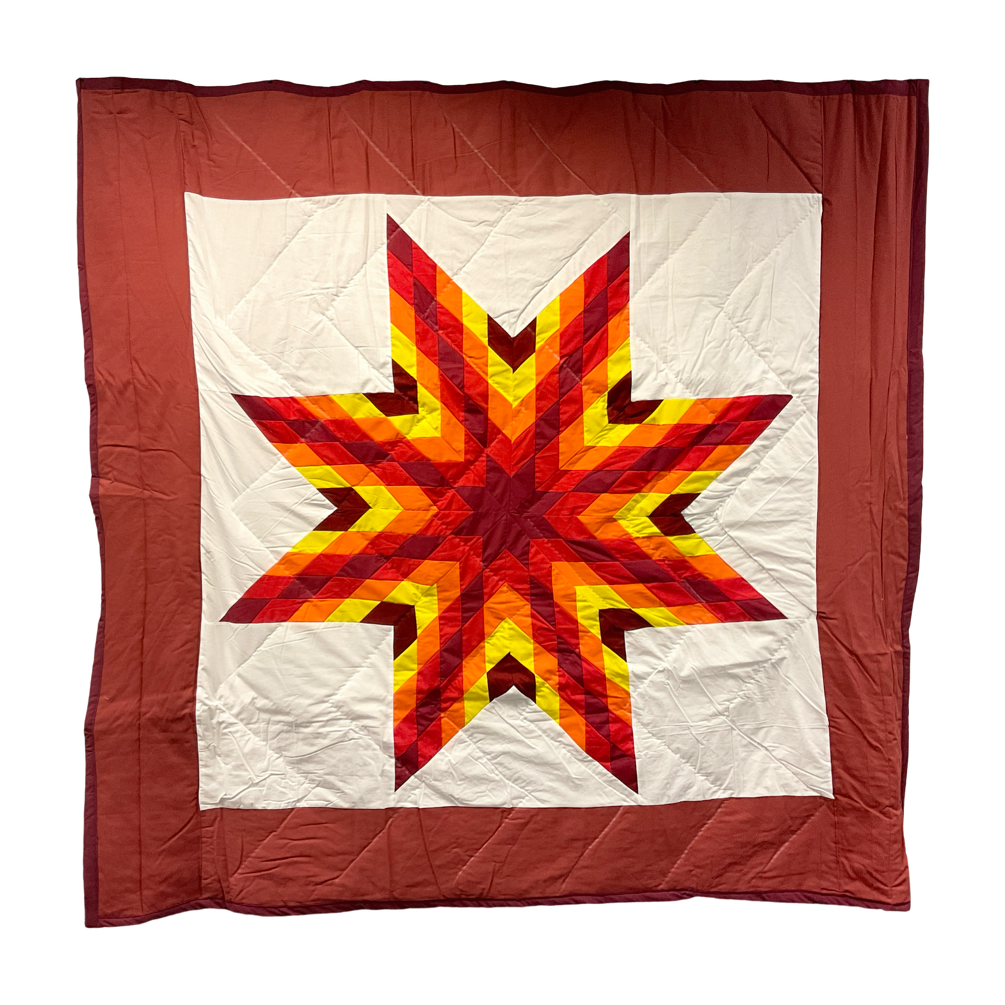 KHP Sunburst 4 Queen Star Quilt