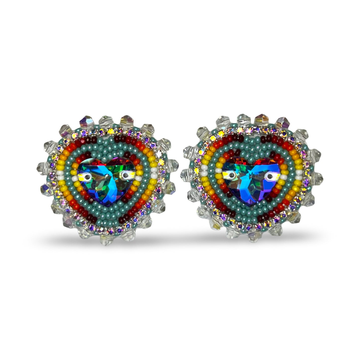 BBB Beaded Cab Earrings