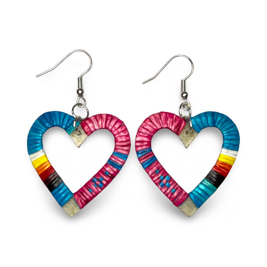 AP Heart Earrings