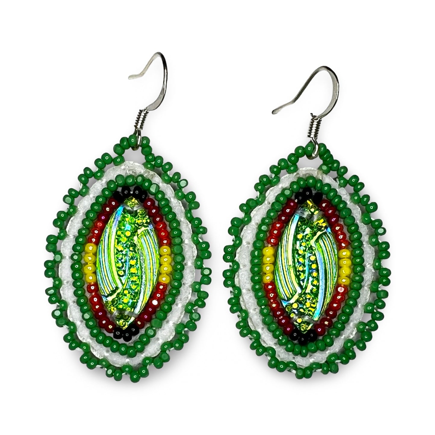 CNH Small Beaded Earrings