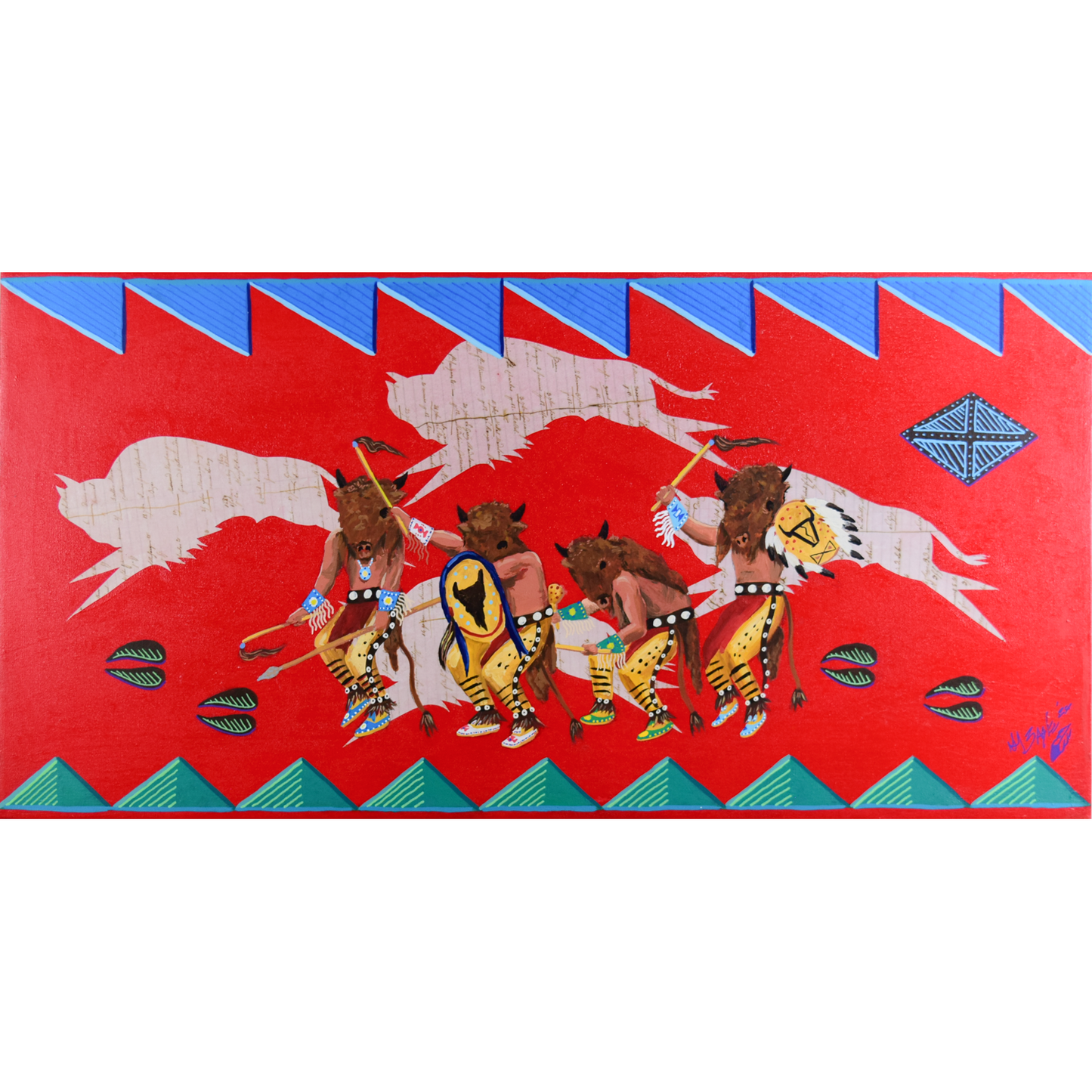 Waziyata "Buffalo Dancers"