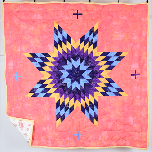 Baby Star Quilt & Moccasins