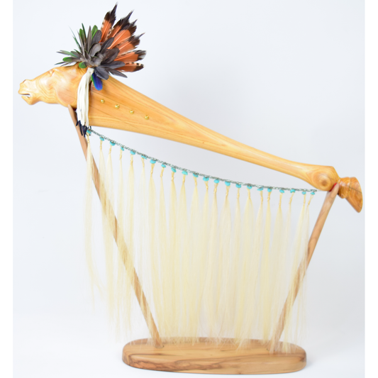 #1 Horse Dance Stick W/ Hat & Stand