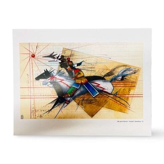 DM My Spirit Warrior Print