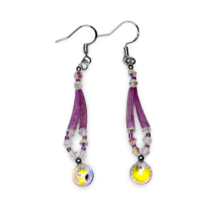 MH Dyed Dentalium Earrings