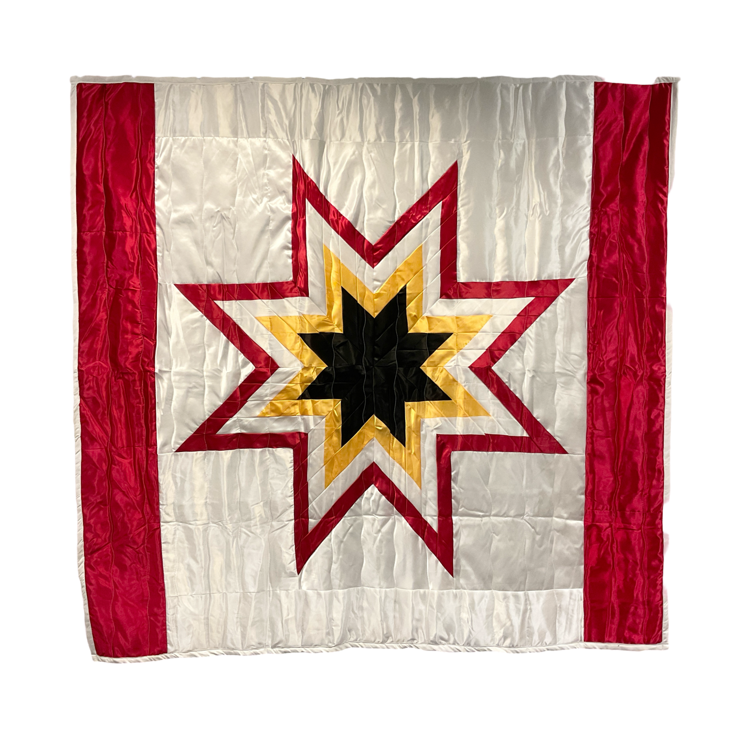 JBE Four Directions Queen Satin Star Quilt