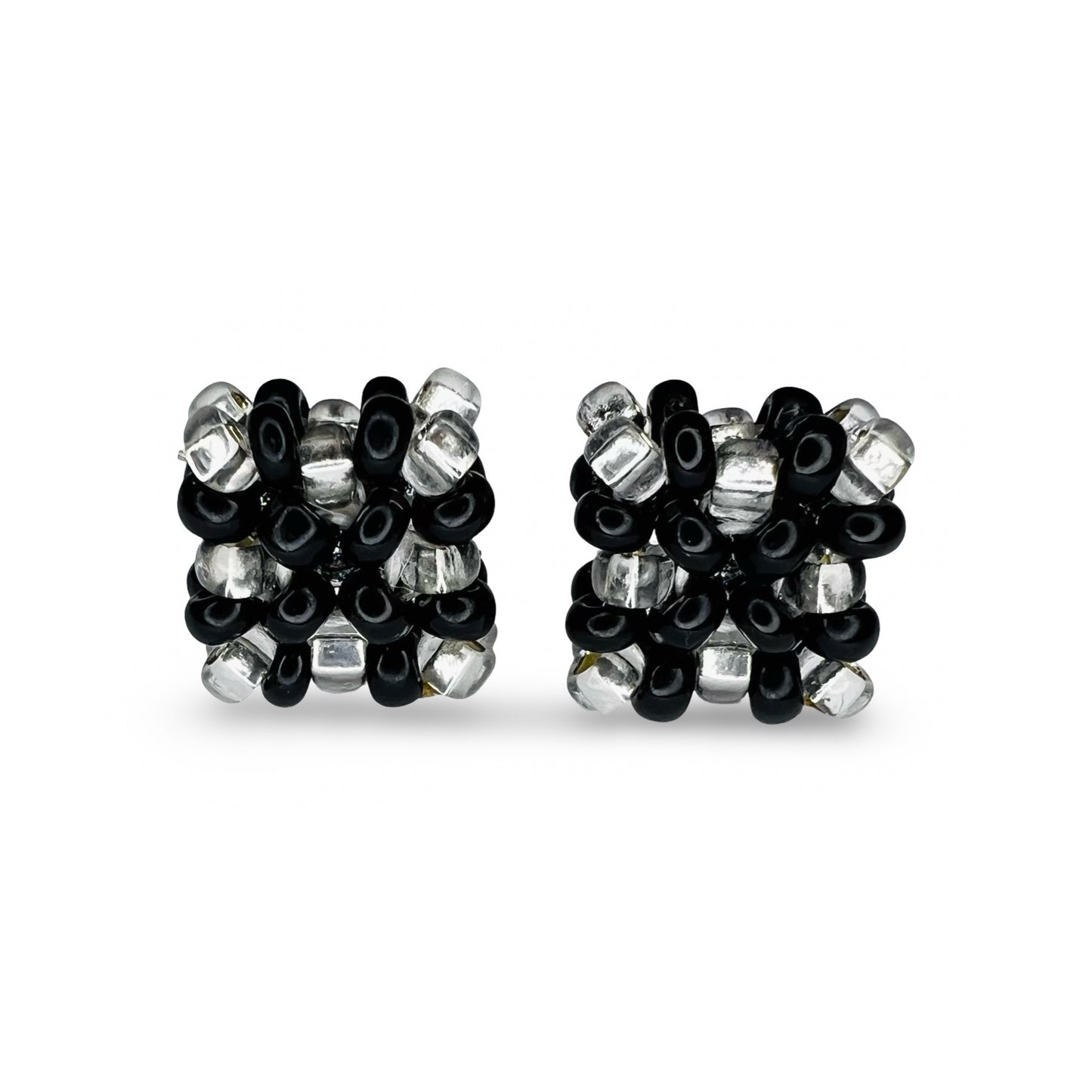 JR Bead Stud Earrings