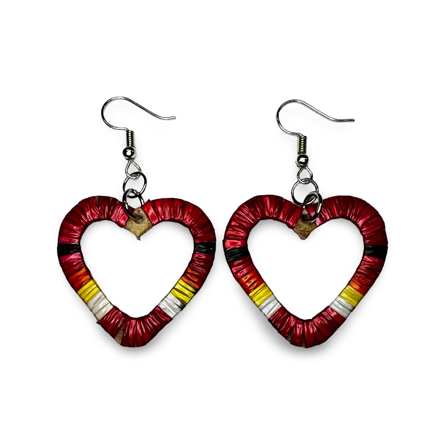 GRC Quill Heart Earrings