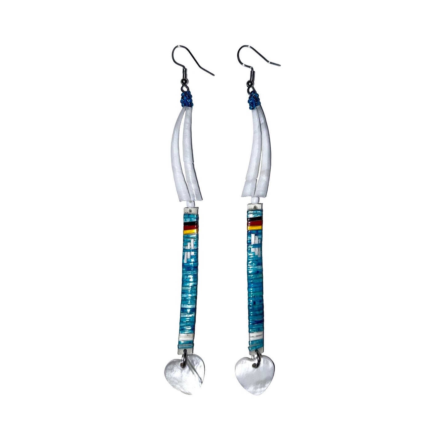 ARC Quill & Dentalium Earrings