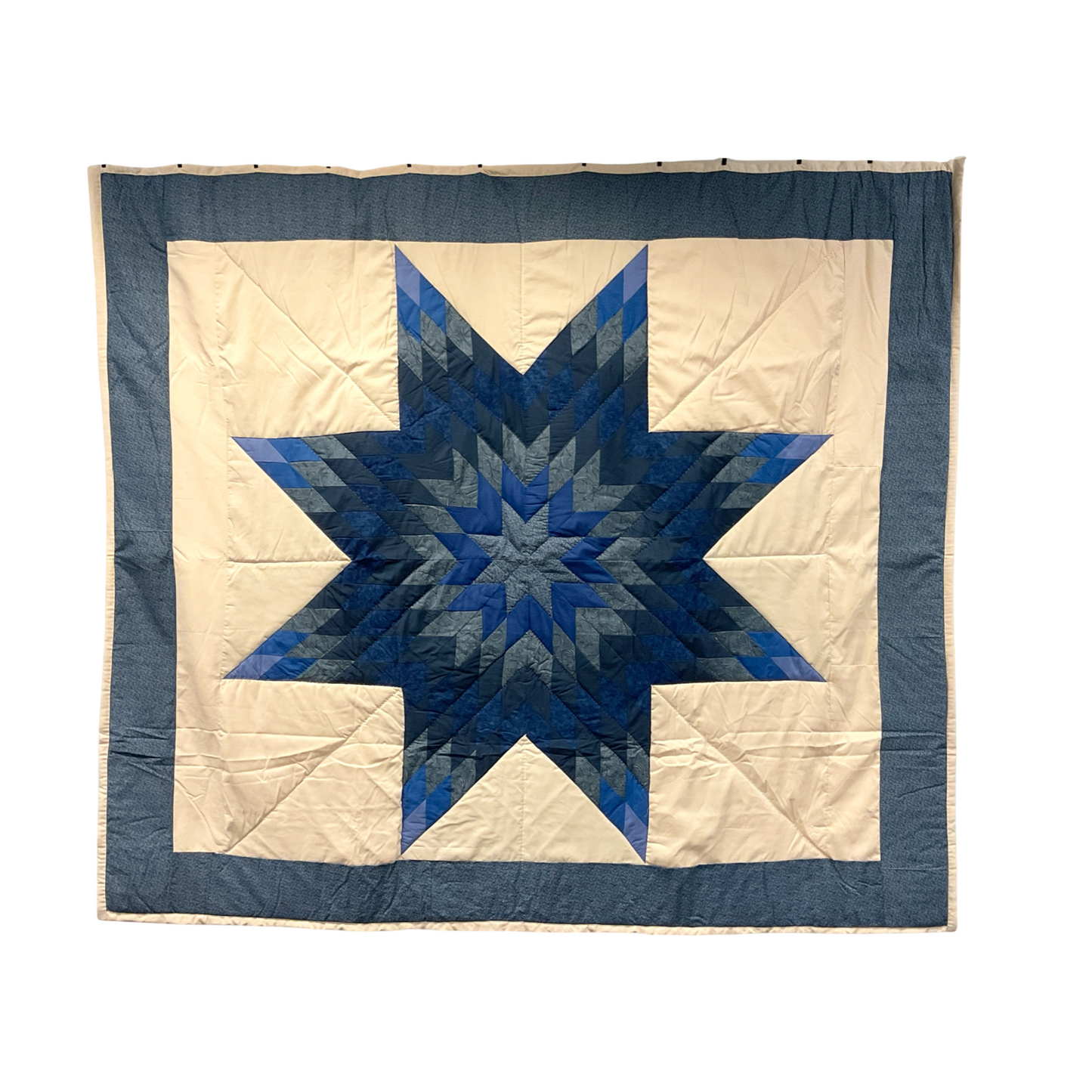 GF Blue Queen Star Quilt