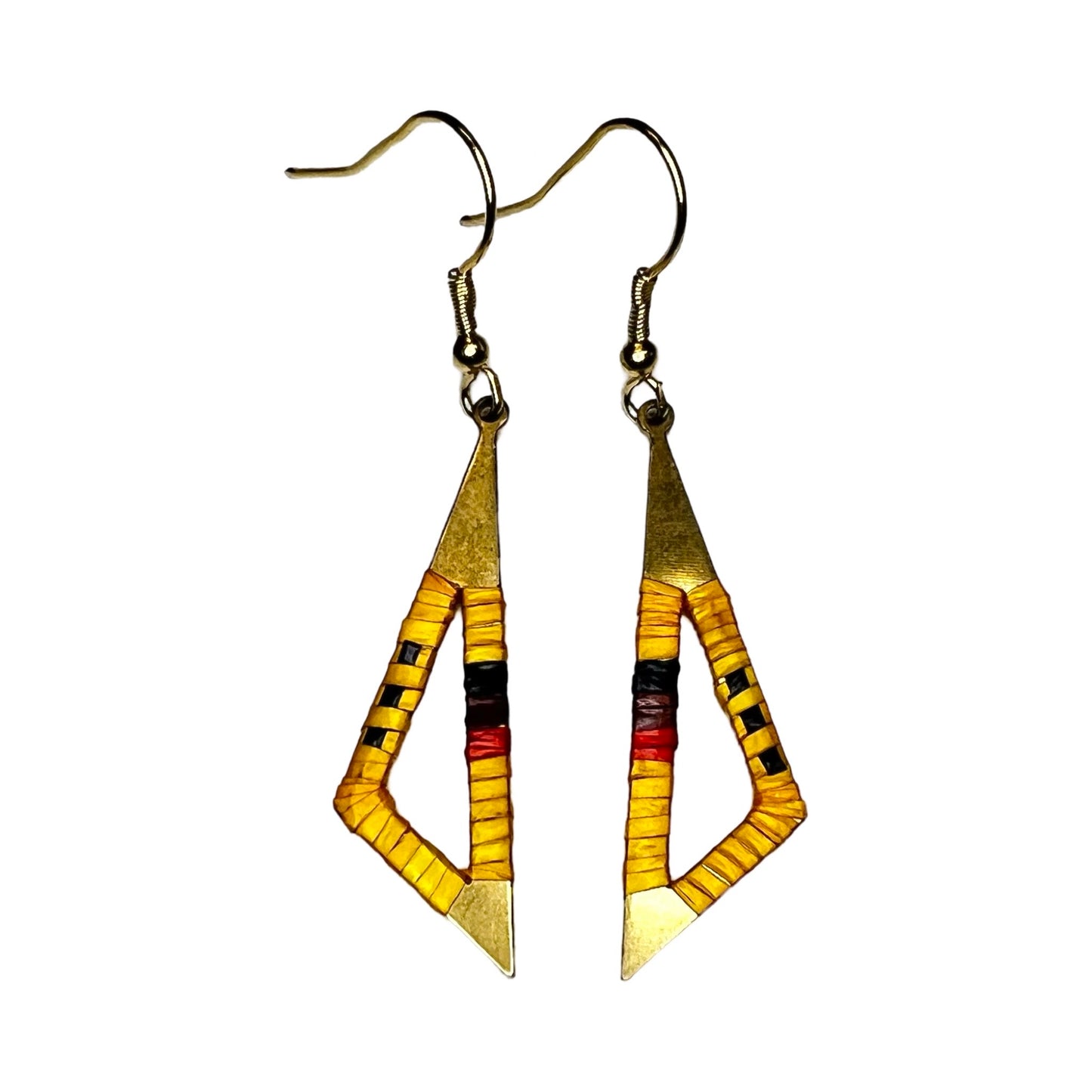 ARC 2 1/2" Eagle Fan Earring