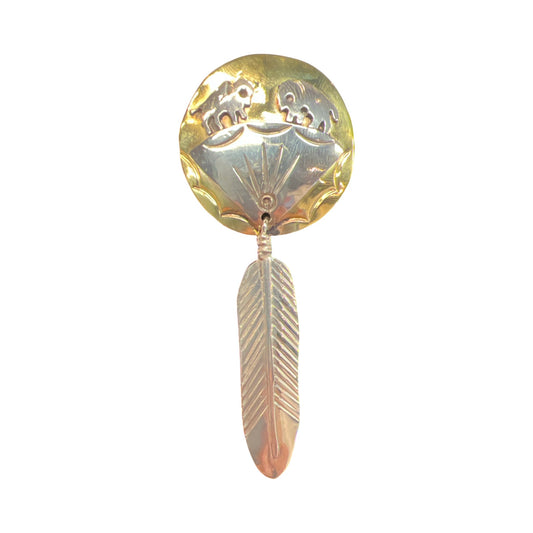 MZ Medium Shield Hat Pin