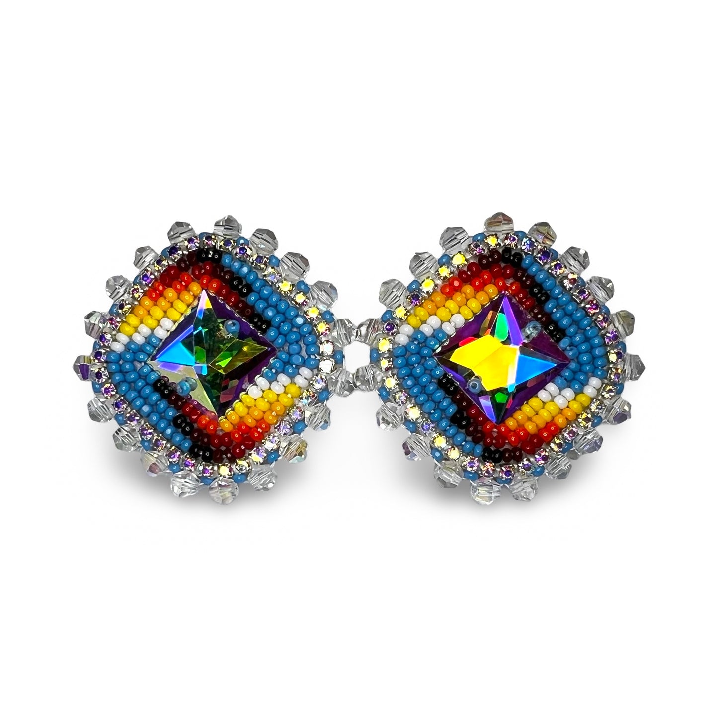 BBB Beaded Cab Earrings