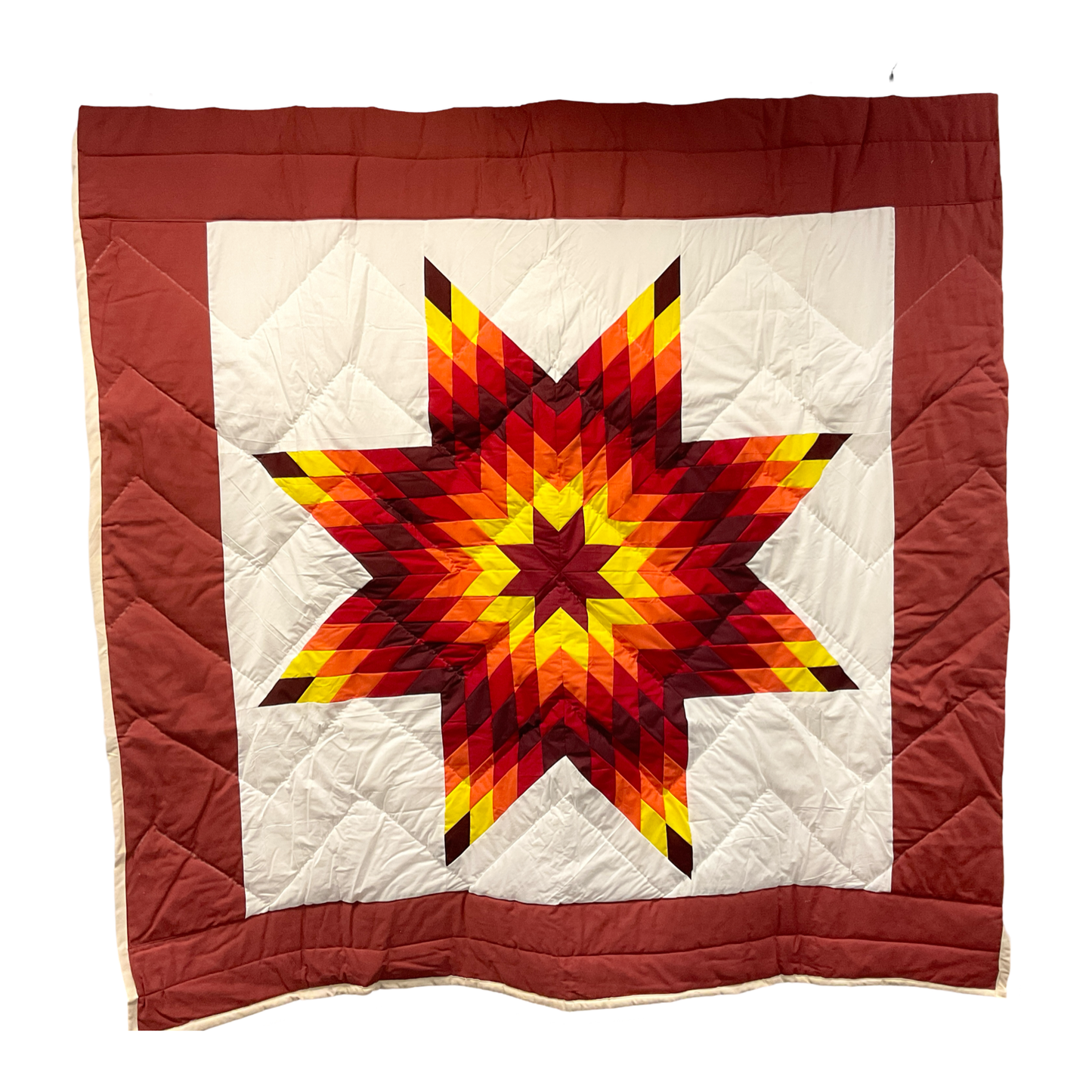 KHP Sunburst Queen Star Quilt