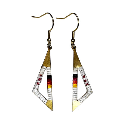 ARC 2 1/2" Eagle Fan Earring