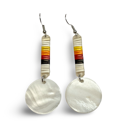 TRC Quill & Abalone Earrings