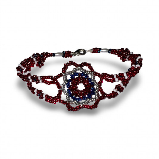 EB Beaded Bracelet