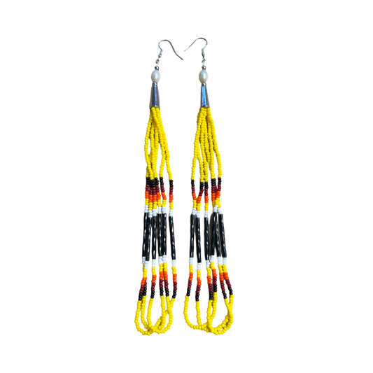 SBE Beaded Loop Earrings