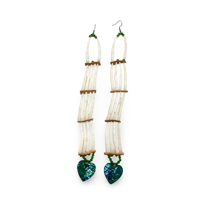 ABE Dentalium Earrings