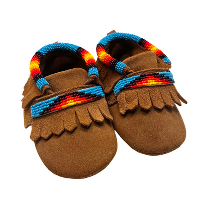 RF Beaded Toddler Moccasins