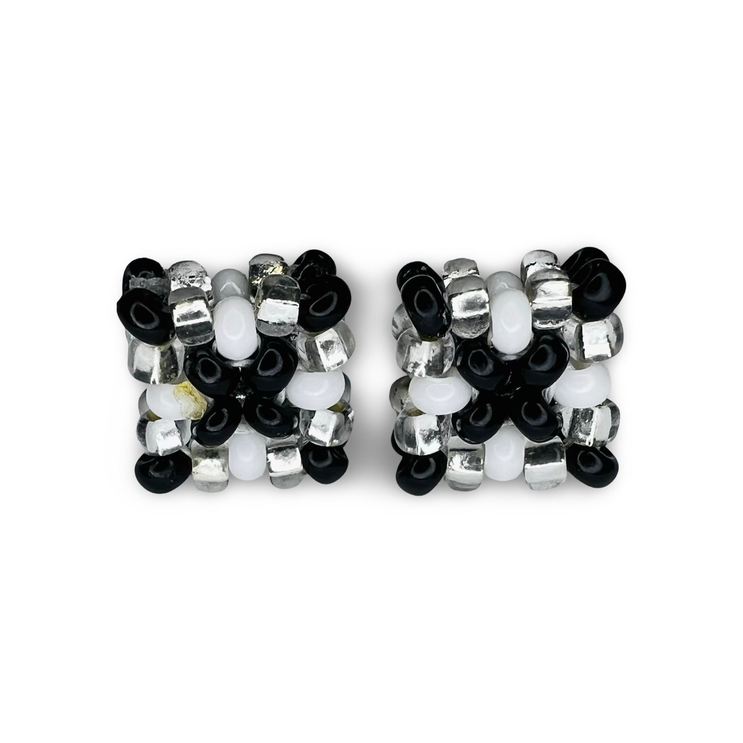JR Bead Stud Earrings
