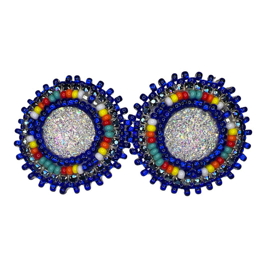 JR Mini Beaded Cab Earrings