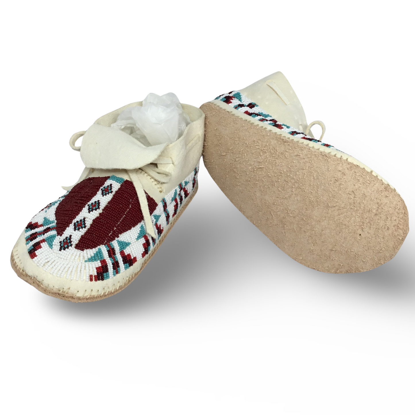 TRF Fully Beaded Moccasins