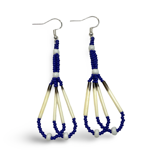 MirRC Quill Feather Earrings