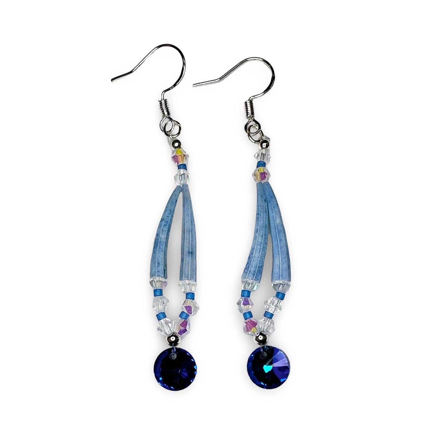 MH Dyed Dentalium Earrings