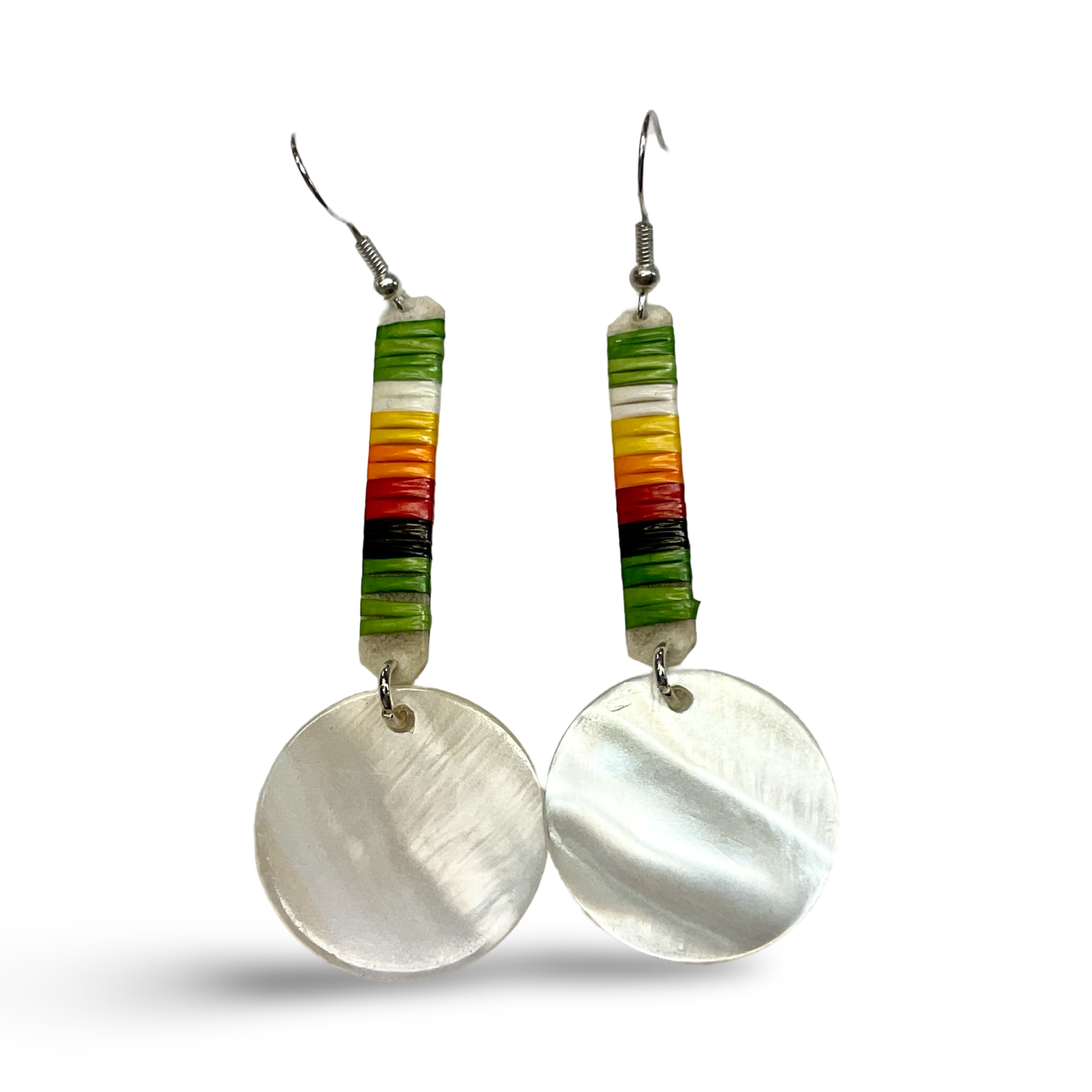 TRC Quill & Abalone Earrings