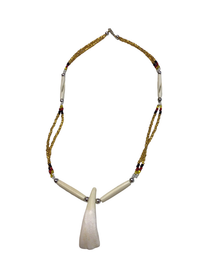 LM Buffalo Tooth Necklace