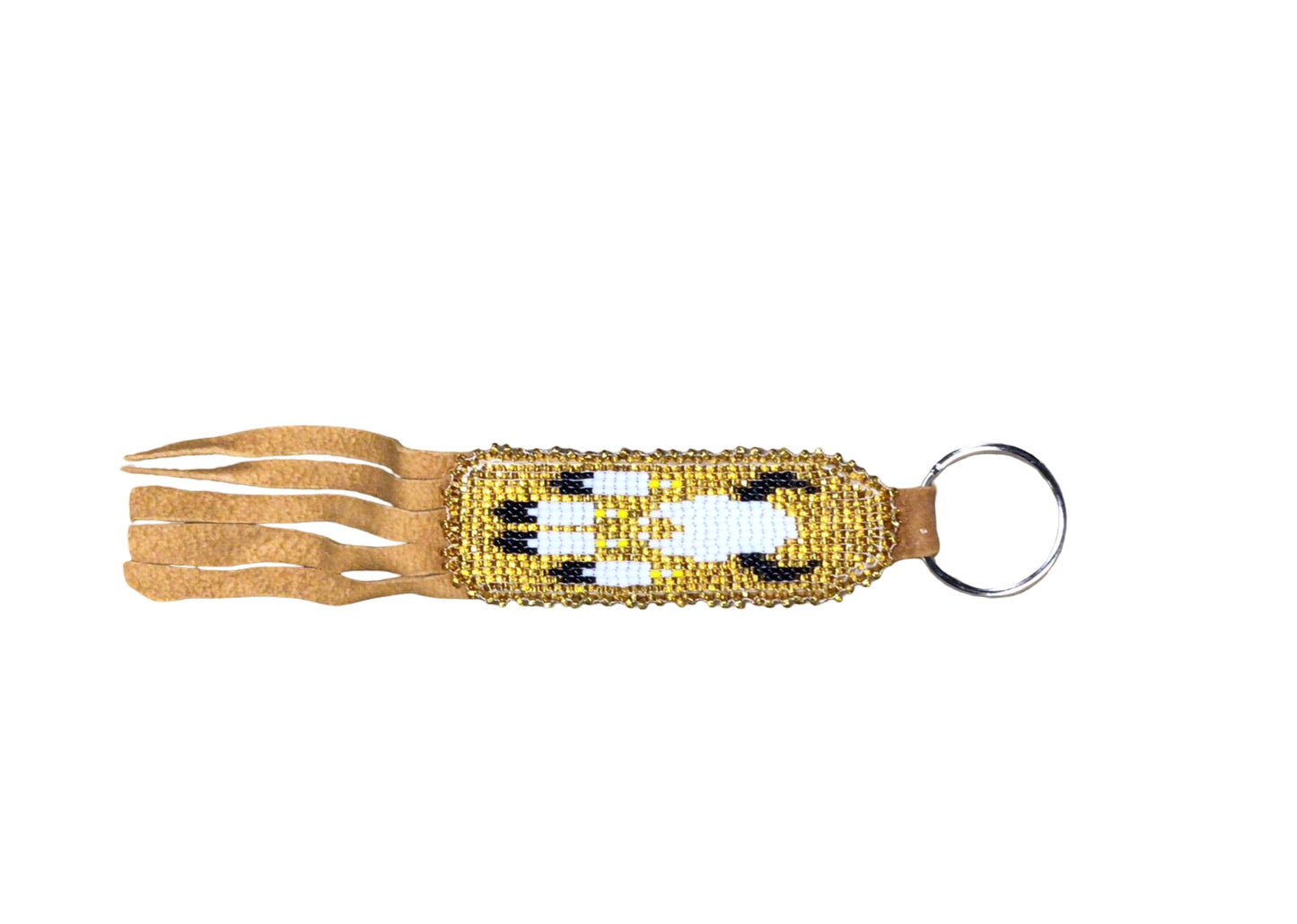 ABE Beaded Keyring