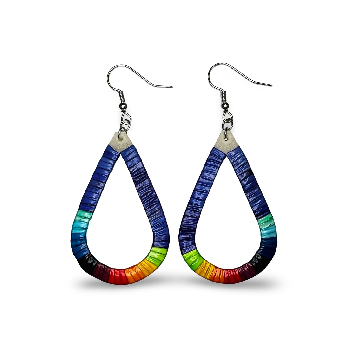 JRC Tear Drop Quill Earrings