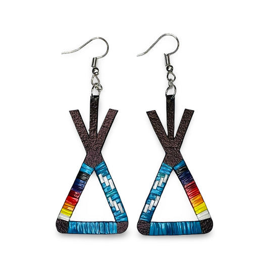 RB Tipi Quill Earrings