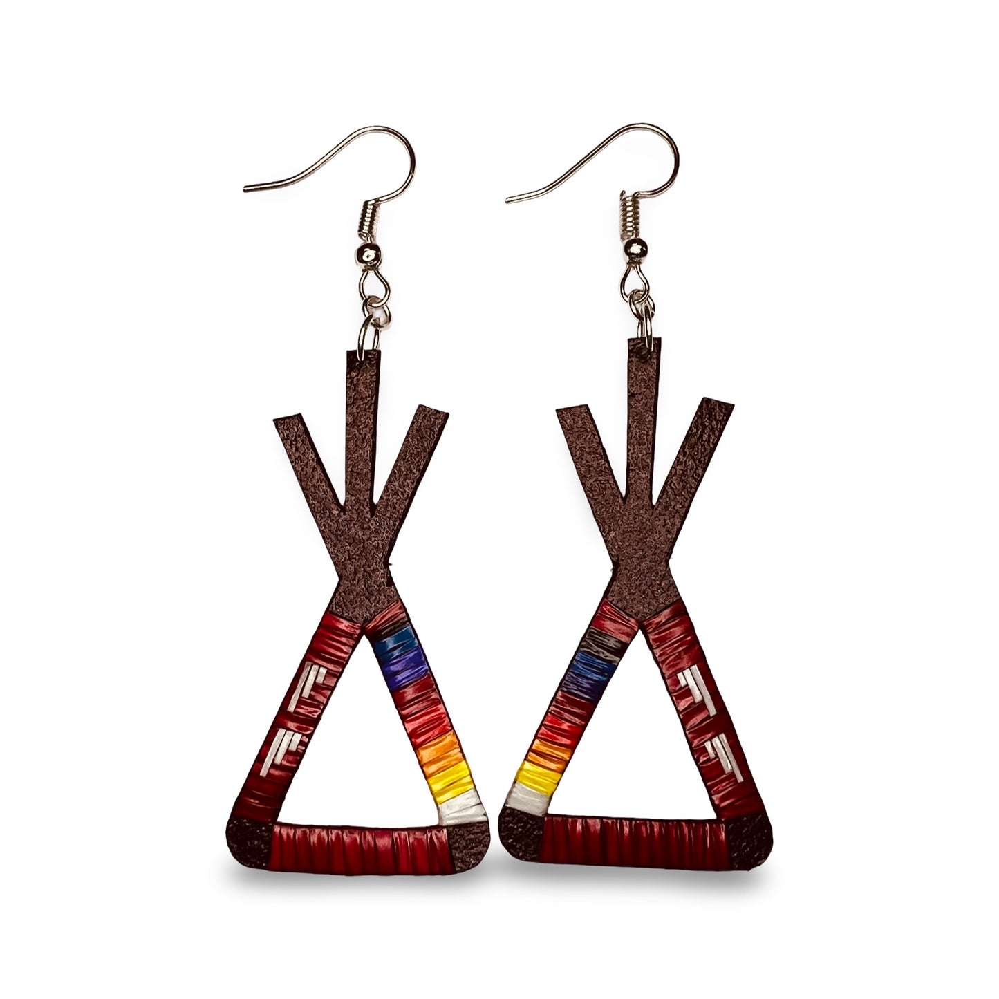RB Tipi Quill Earrings