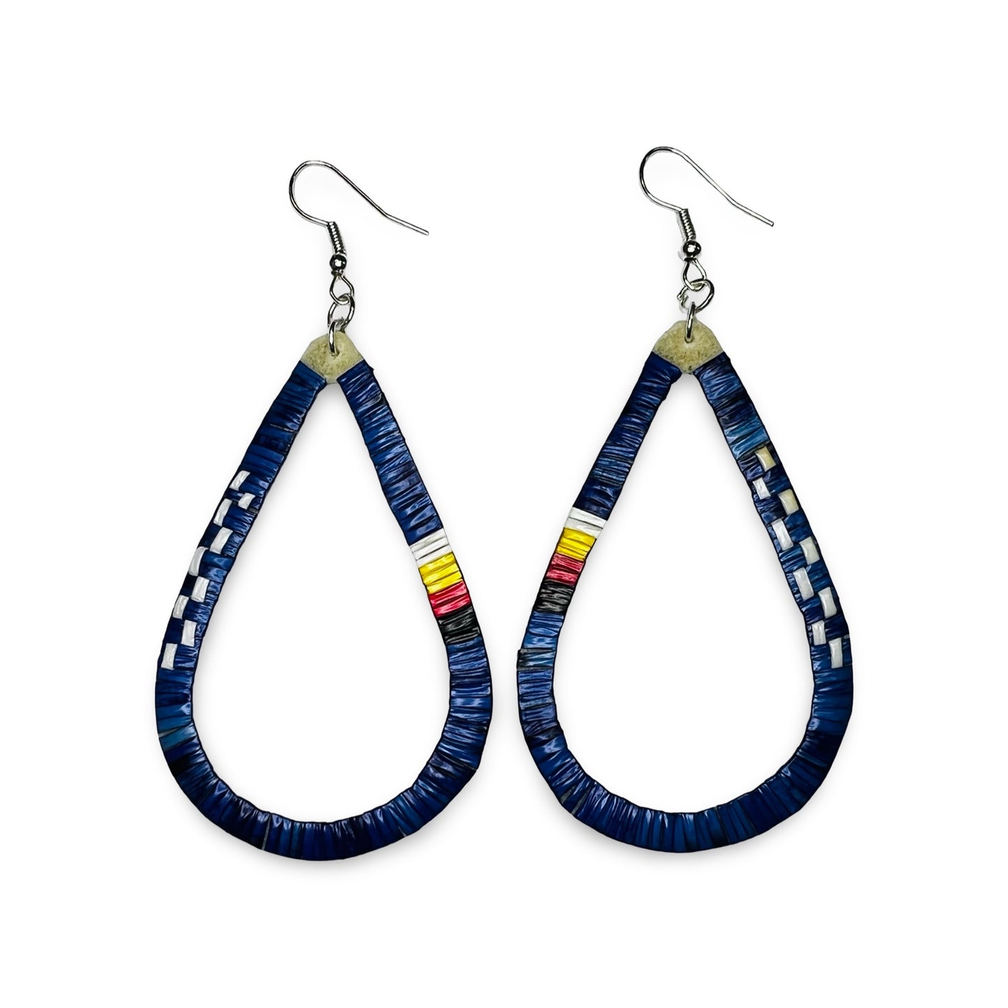 GRC Large Tear Drop Quill Earrings