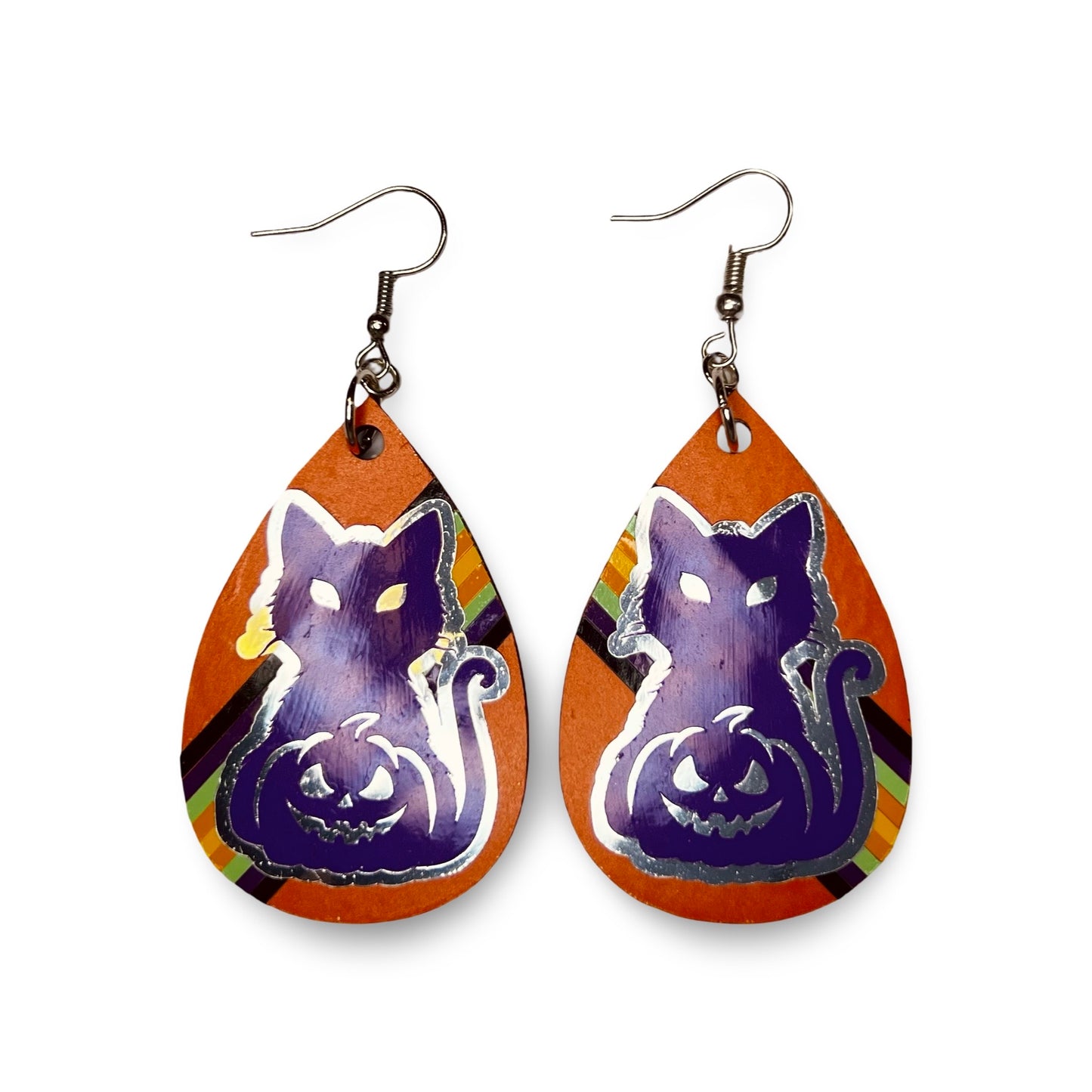 WW Large Vinyl Design Earrings