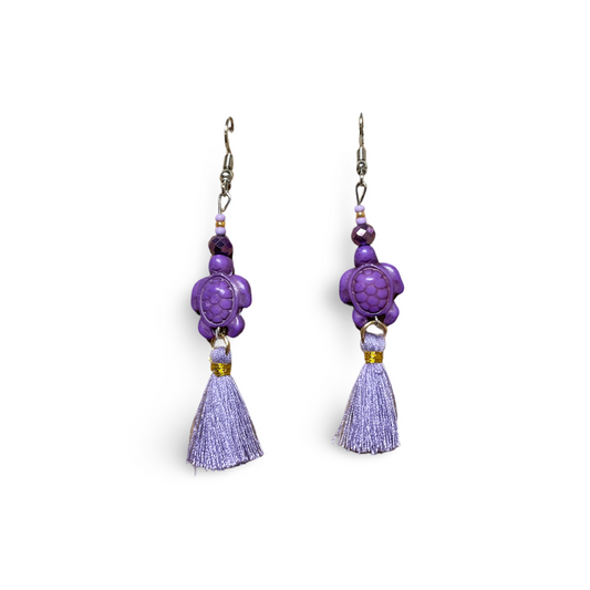 BEC Charm & Tassel Earrings