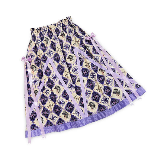 SG Purple Ribbon Skirt