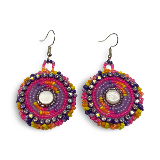 CDT Small Beaded Earrings