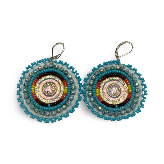 CNH Small Beaded Earrings