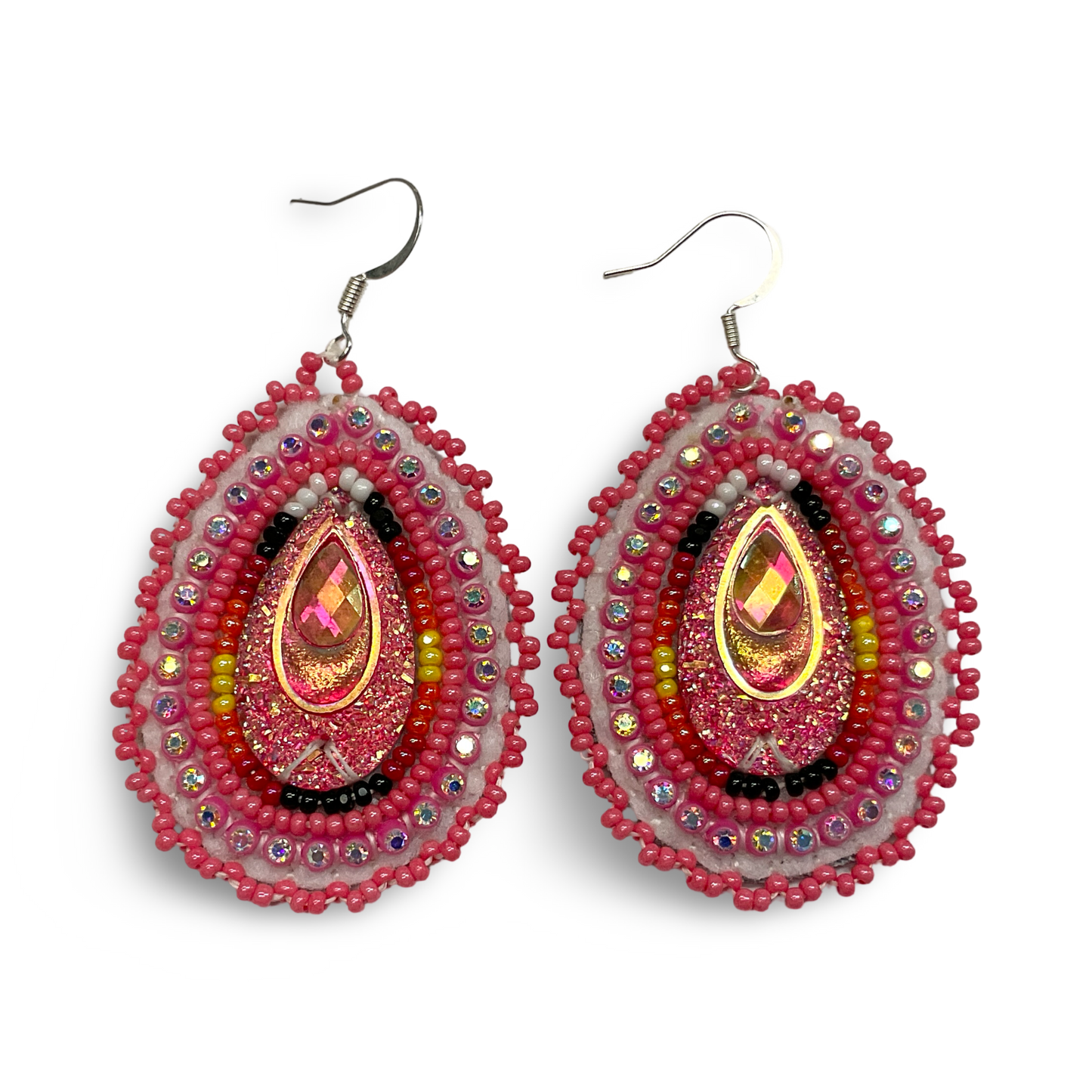 CNH Small Beaded Earrings