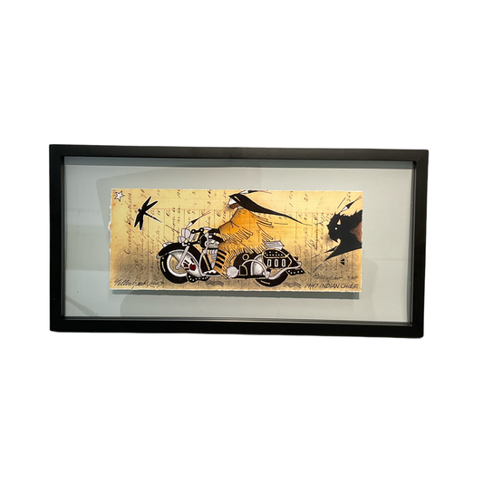 JYH 1947 Indian Chief Framed Print