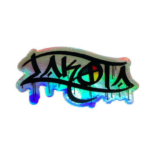 MP Holo Lakota Drip Sticker