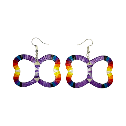 RB Quill Butterfly Earrings