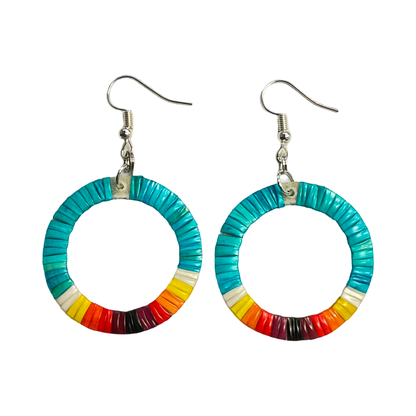 AP Circle Earrings